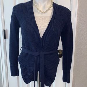NWOT Cat & Jack Open Wrap Tie Sweater. Sz. S (Girls 14-16)